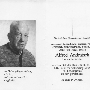 Andratsch Alfred 1